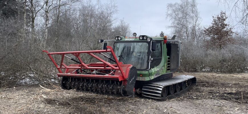 Streuwiesen Rekultivierung in Moorflächen